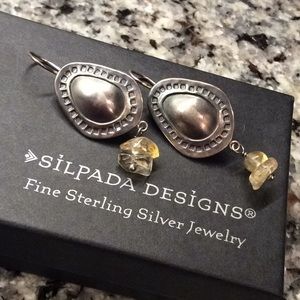 Silpada citrine Earrings